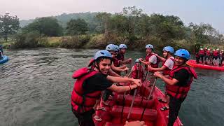 Riverrafting kolad maharashtra trip enjoyment [upl. by Ewnihc]