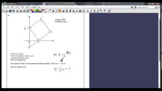 PGSMaths EdExcel GCSE Maths November 2012 Paper 1H Non Calc  Question 23 [upl. by Waddle]