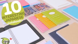 10 Interesting Japanese Notebooks 📒 [upl. by Lindsay246]