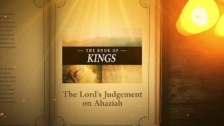 2 Kings 1 The Lords Judgement on Ahaziah  Bible Stories [upl. by Aneras]