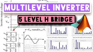 5Level Cascaded H  Bridge Multilevel Inverter MATLAB Simulation [upl. by Aytak]