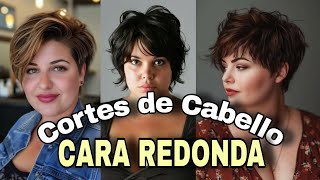 CARA REDONDA 💇‍♀️ ENMARCA y Realza tus Facciones con Los Mejores Cortes de Cabello 2025 [upl. by Shelagh]