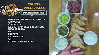 Crudo valdiviano  Buena mesa [upl. by Bright]