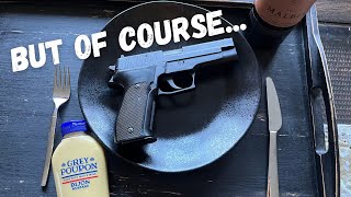 Sig P226 Review Tactical Gourmet West German [upl. by Pedrotti356]