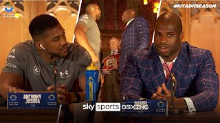 FULL final Anthony Joshua vs Daniel Dubois press conference 🎙️🍿 [upl. by Strang]