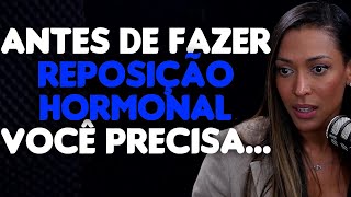 NUTRICIONISTA FALA SOBRE REPOSIÇÃO HORMONAL [upl. by Michael]