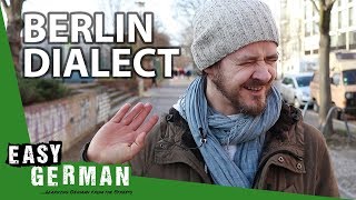 Berlin Dialect vs Standard German [upl. by Ymirej366]