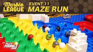 Marble League 2023 Event 11 Maze Run🐝 [upl. by Cofsky]