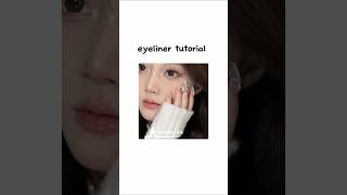 Eyeliner tutorial ✨🌷aesthetic like viral comments subscribe [upl. by Mccollum]