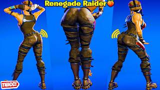 Fortnite Renegade Raider Skin Showcase Thicc 🍑😍 Top Tiktok Emotes amp Dances 😘 Rare OG Outfit Is Back😜 [upl. by Edalb955]