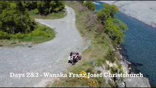 New Zealand South Island by Africa Twin  Days 2amp3 [upl. by Kepner178]