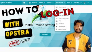 Beginners Guide of Opstra Free Version  Hindi [upl. by Ashley485]