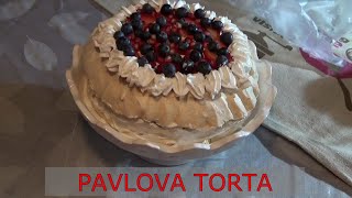 PAVLOVA TORTA NA MOJ NAČIN [upl. by Nekial]