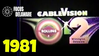 Rollins Cablevision Channel 2 Station Identification  10221981 [upl. by Sabino]