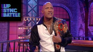 Dwayne Johnson on his Lip Sync Win  Lip Sync Battle [upl. by Etakyram]