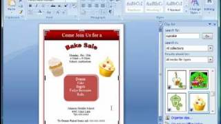 How to Make a Flyer using Microsoft Word [upl. by Hyacinthe442]