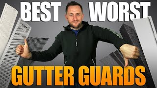 Best and Worst Gutter Guards from Lowes Home Depot Menards RoofingInsights30 [upl. by Ecirtnahc992]