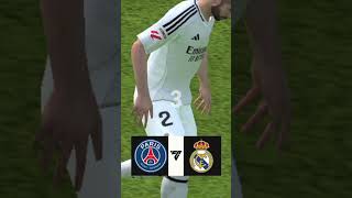 Game FIFA world Paris vs real Madrid [upl. by Oakie]