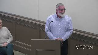 Milledgeville City Council Meeting  February 13 2024 [upl. by Albin]