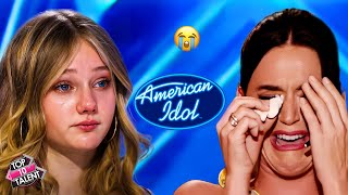 American Idol Week 4 Auditions  Most Emotional Episode Yet 😢🎤 [upl. by Calvina]