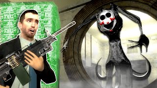 Hiding from FNAF During a BANK HEIST Garrys Mod [upl. by Reeves]