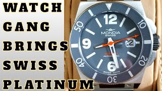 Mondia Master Swiss Watch Gang Platinum [upl. by Anaitak89]