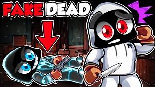 PRETENDING To Be DEAD In Roblox Murder Mystery 2 [upl. by Alilak]