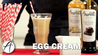 How to Make a Zebra Egg Cream  New York Egg Cream [upl. by Flanders]