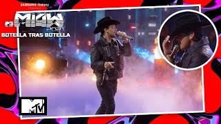 Christian Nodal  Botella Tras Botella En Vivo Premios MTV MIAW 2021 [upl. by Afesoj]