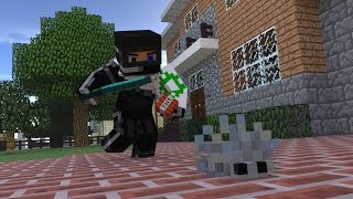 the little silverfish minecraft animation create by groen studio [upl. by Eibloc762]