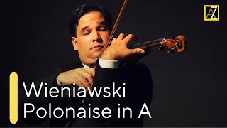 WIENIAWSKI Polonaise Brillante in A Major  Antal Zalai violin 🎵 classical music [upl. by Gordy]