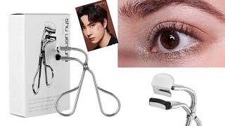 SHU UEMURA S EYELASH CURLER REVIEW  Japanese Beauty [upl. by Ardnuasak]