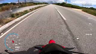 CB300F TWISTER PINHÃO 15 TRECHO PLANO  GPS GOPRO [upl. by Cordelia953]