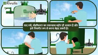 Rivulis  Sand Filters  Hindi  Animated Product Video [upl. by Ajidahk]