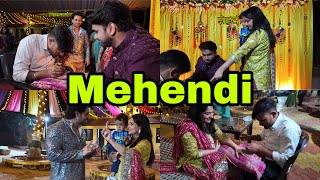 Mere Yaar ki Mehendi 😍  Dipi Emotional Ho Gayee  Music Video Dekha  Shoaib Ibrahim  vlog [upl. by Kolosick]