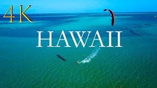 HAWAII  Relaxing Movie Beautiful Scenery With Inspiring Cinematic Music 4K 120FPS [upl. by Darelle328]