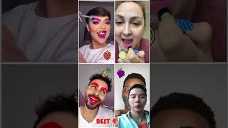 Jouny funny man perfect 🤩👍 p919 makeup duet abcd jounyfunnyman [upl. by Suckram]