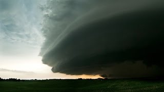 Trapped in Path of Tornadic Supercell  Bartlett NE Supercell 61614 [upl. by Roch]