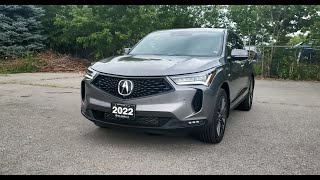 2022 Acura RDX SHAWD Platinum Elite ASpec P6442 [upl. by Einaj]