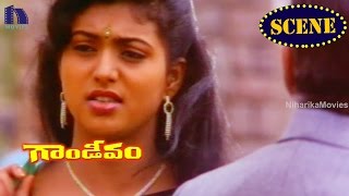 Balakrishna Questions Vijaya About Nageswara Rao  Emotional Scene  Gandeevam Movie Scenes [upl. by Noby]