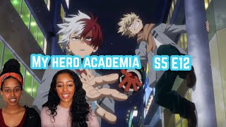 Heroes 💯  My Hero Academia Season 5 Episode 12 100  Reaction [upl. by Htyderem940]