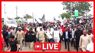 🔴LIVE CHADEMA TAYARI WAKO BARABARANI KWAAJILI YA MAANDAMANO MBEYA [upl. by Chema452]