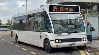 ALLISON AT545 Colchri Coaches Optare Solo M920 KX03 KYS on service 25 ex Stagecoach 47029 [upl. by Felix632]