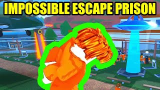 CAN I ESCAPE the IMPOSSIBLE PRISON ft TankFish69  Roblox Jailbreak [upl. by Ahseinar]