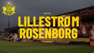 Lillestrøm  Rosenborg  Tribunevideo [upl. by Rubia]