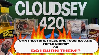 Trying to restore my sports card supplies ONE TOUCHES and TOP LOADERS with Cloudsey420 [upl. by Eisle520]