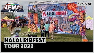 Halal Ribfest North America Tour 2023  Muslim News  Canada [upl. by Hourihan]