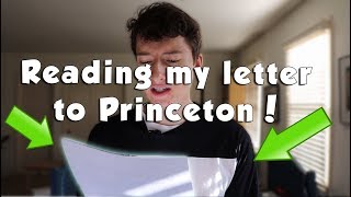 DEFERRED Early Decision How I Got Into Princeton AFTER Being Deferred 2019 [upl. by Sarid]