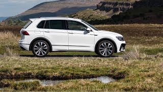 2017 VW Tiguan RLine  Test Review Probefahrt [upl. by Moth]