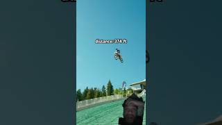 MOTORBIKE SKI ⛷️ JUMP 😳🫡‼️ motocross redbullbike automobile extremesports dirtbike redbull [upl. by Ettevad230]